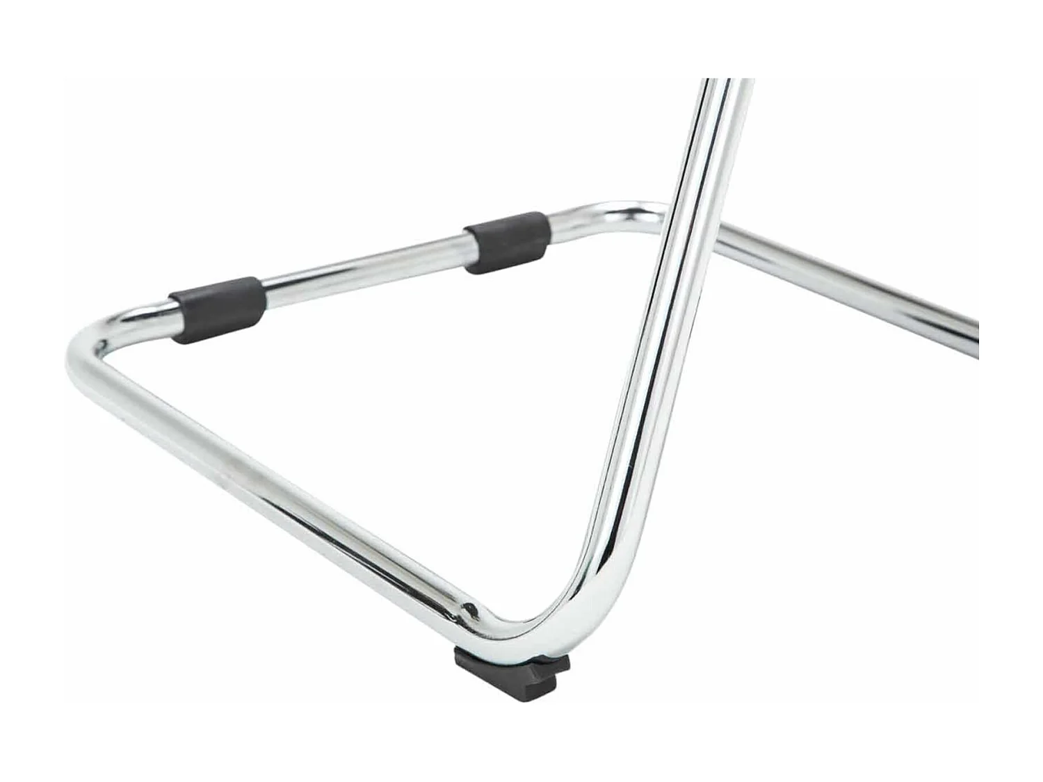 Lot de 2  chaises oscillantes - Tissu & Noir - Vert - Eureka