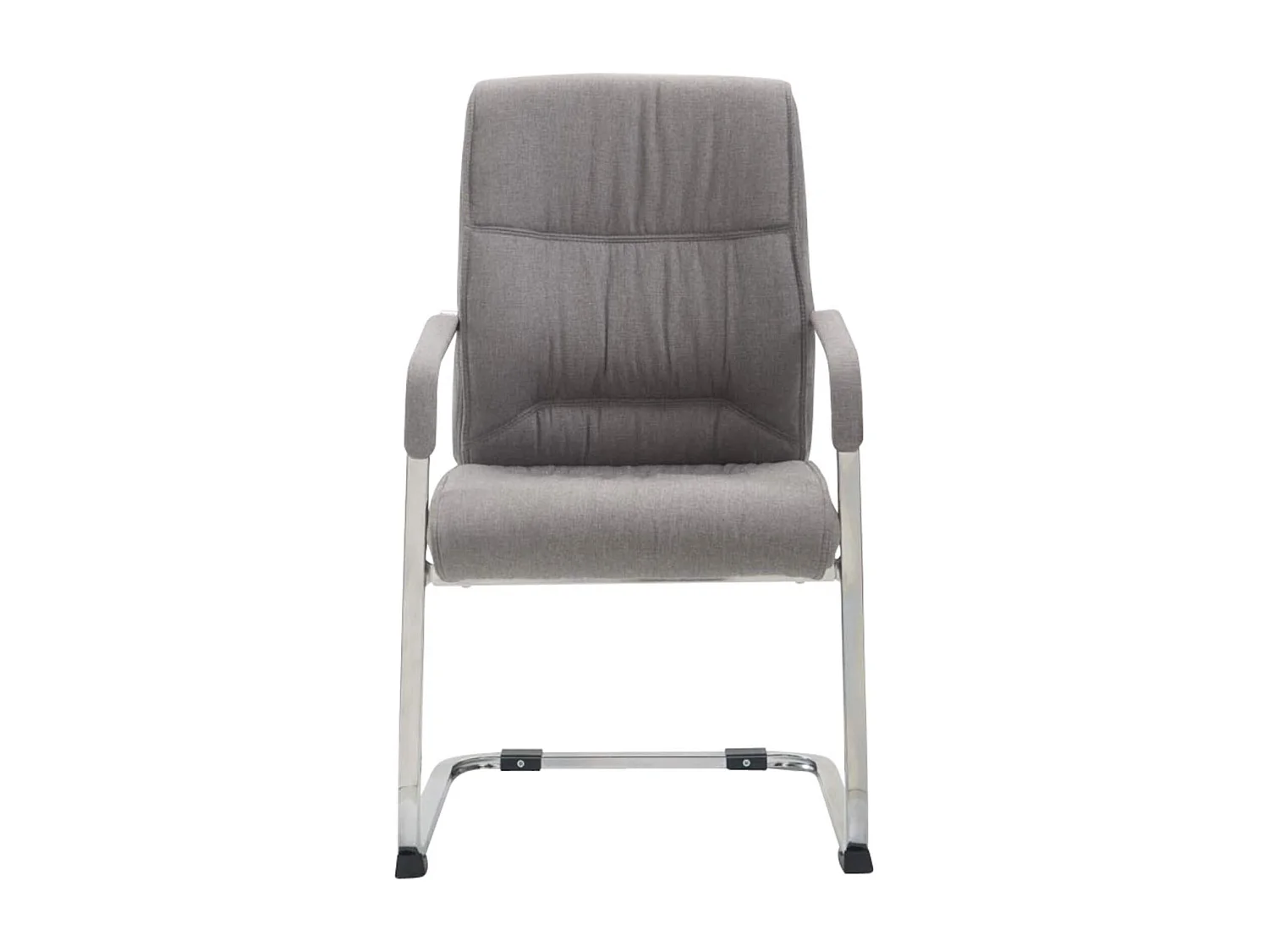 Lot de 2  chaises oscillantes - Tissu & Nature - Gris - XXL Anubis