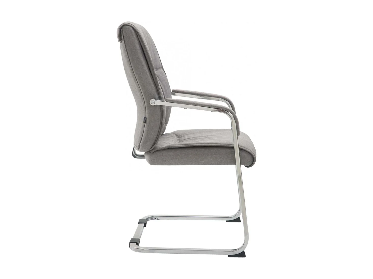 Lot de 2  chaises oscillantes - Tissu & Nature - Gris - XXL Anubis