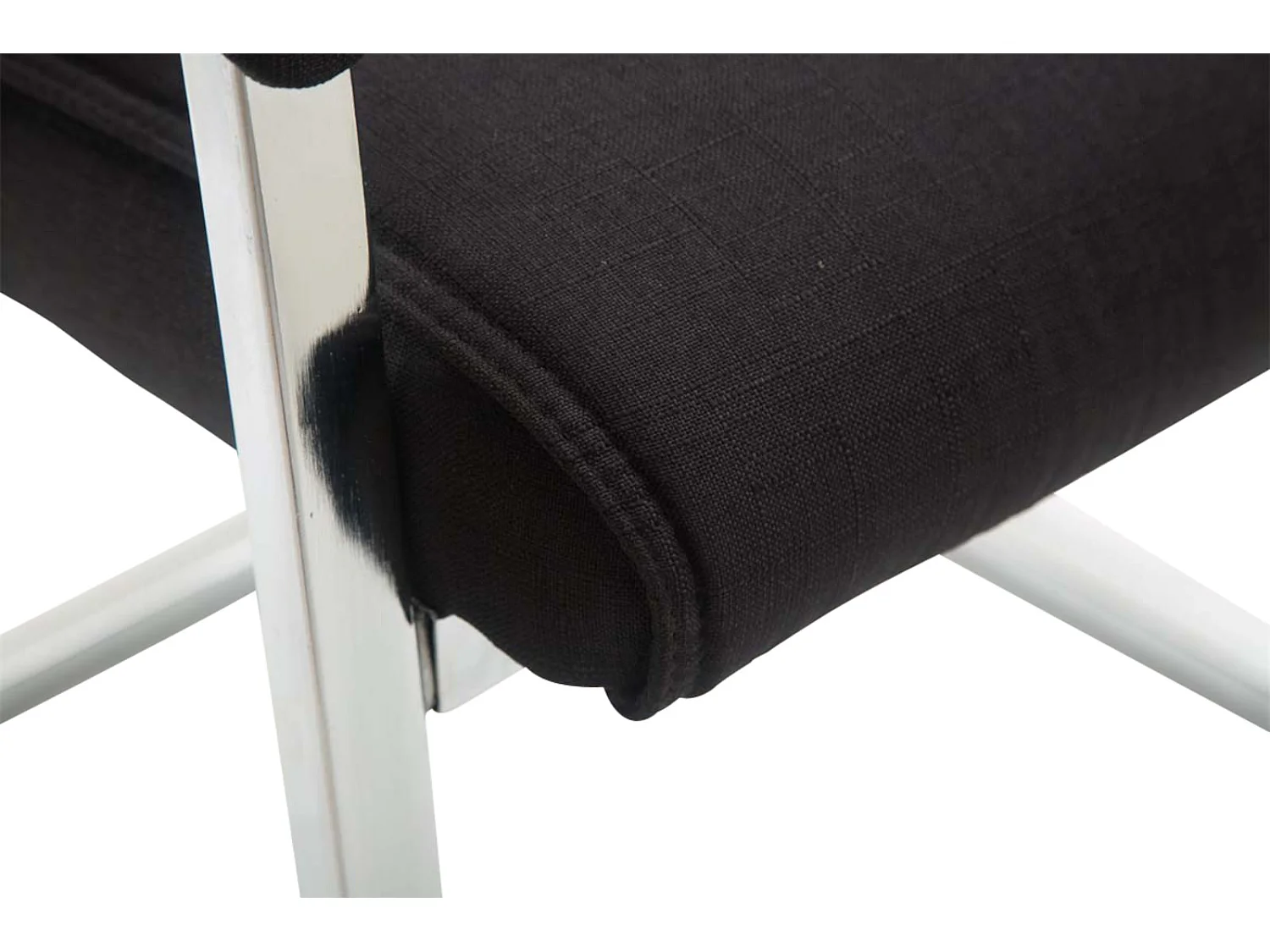 Lot de 2  chaises oscillantes - Tissu & Nature - Noir - XXL Anubis