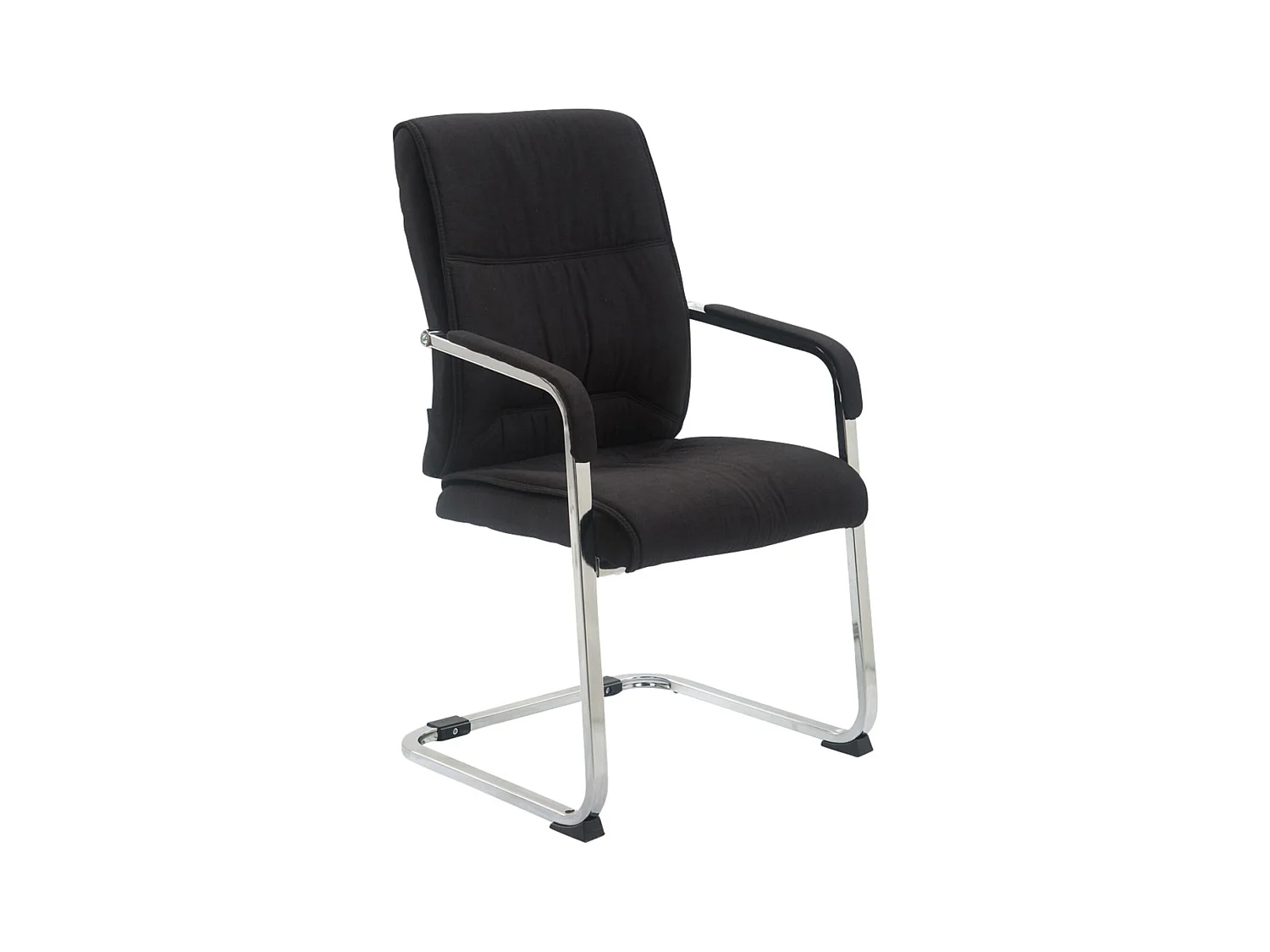 Lot de 2  chaises oscillantes - Tissu & Nature - Noir - XXL Anubis