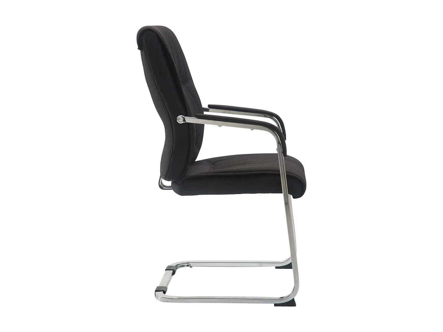 Lot de 2  chaises oscillantes - Tissu & Nature - Noir - XXL Anubis