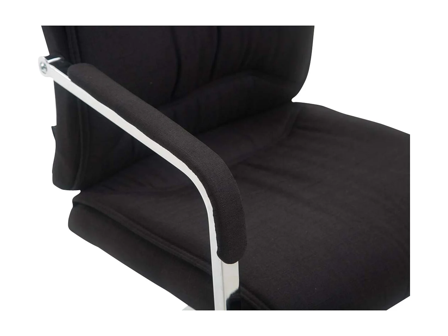 Lot de 2  chaises oscillantes - Tissu & Nature - Noir - XXL Anubis