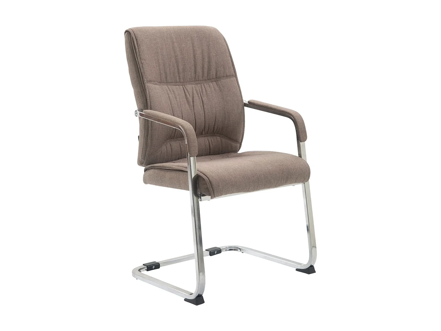 Lot de 2  chaises oscillantes - Tissu & Nature - Taupe - XXL Anubis