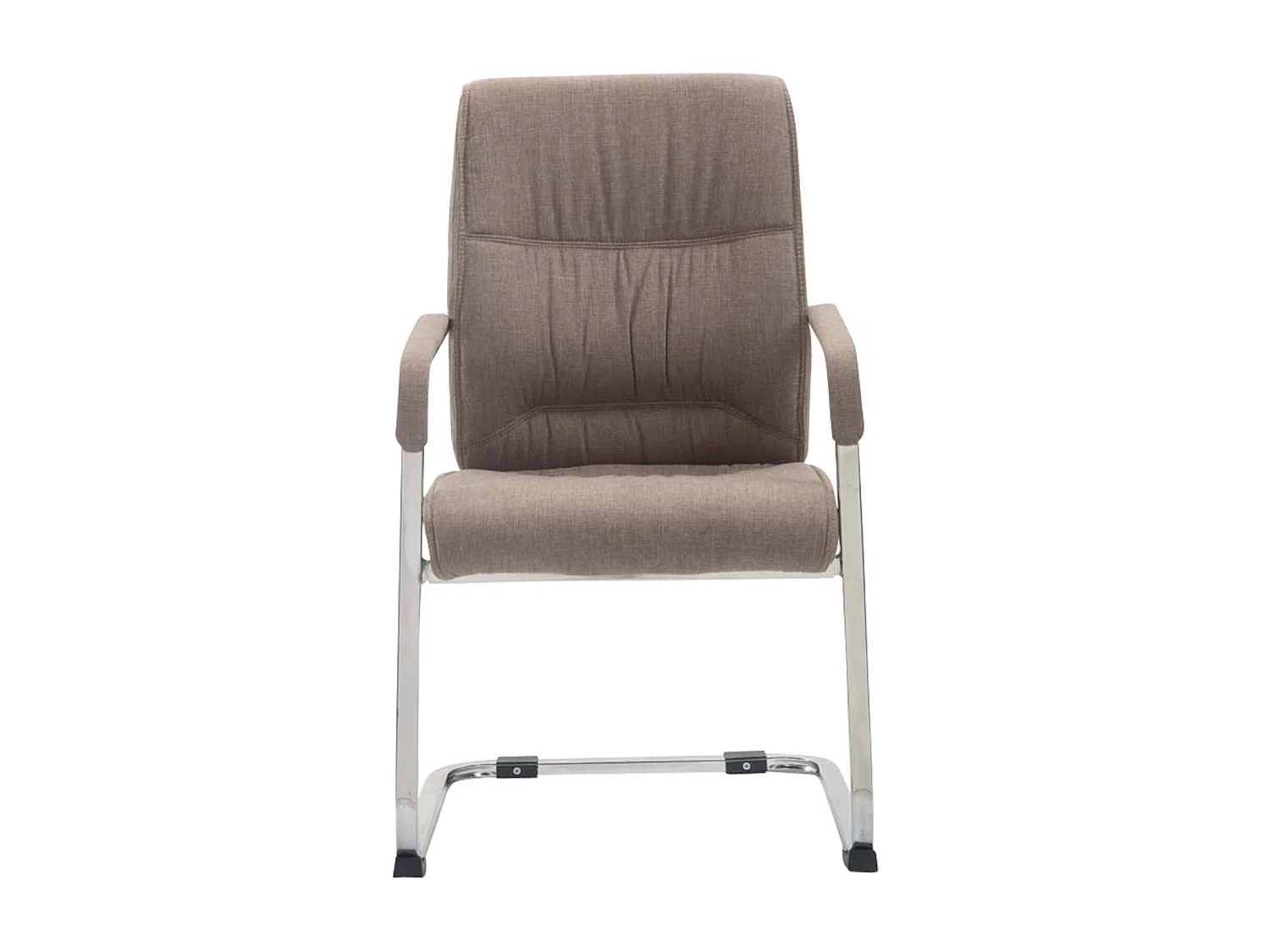 Lot de 2  chaises oscillantes - Tissu & Nature - Taupe - XXL Anubis