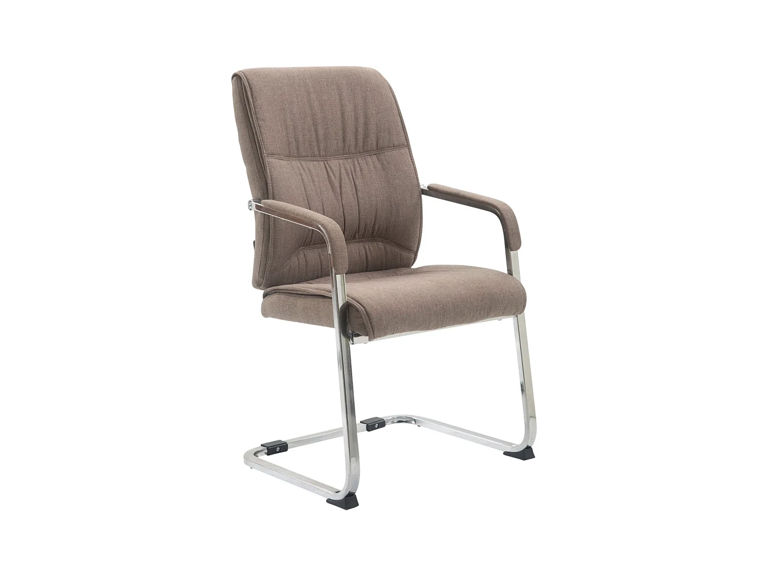 Lot de 2  chaises oscillantes - Tissu & Nature - Taupe - XXL Anubis