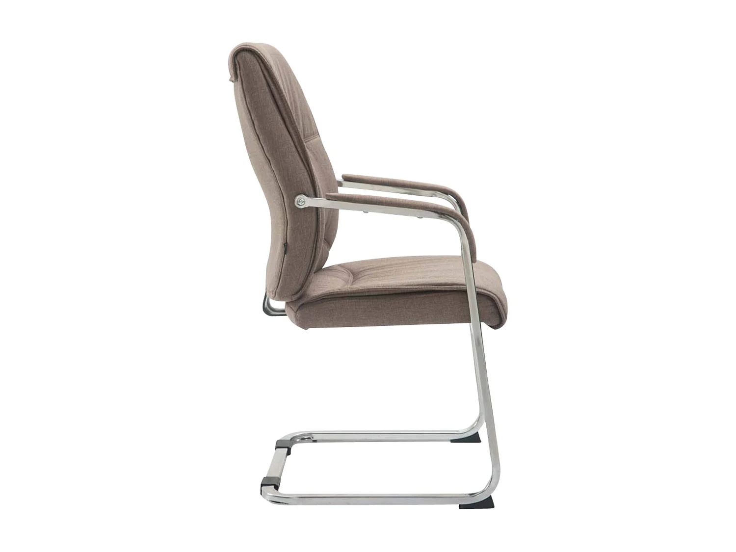 Lot de 2  chaises oscillantes - Tissu & Nature - Taupe - XXL Anubis