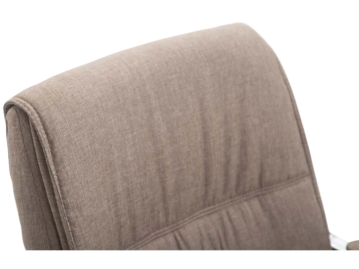 Lot de 2  chaises oscillantes - Tissu & Nature - Taupe - XXL Anubis