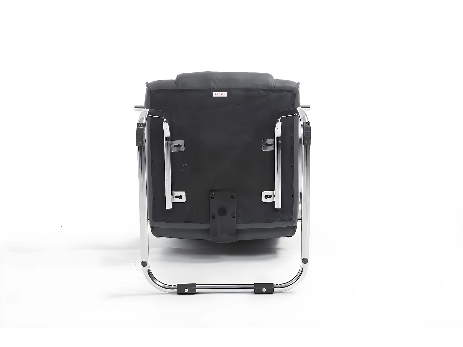 schommelstoelen - Kunstleer & roestvrij staal - grijs - Attila