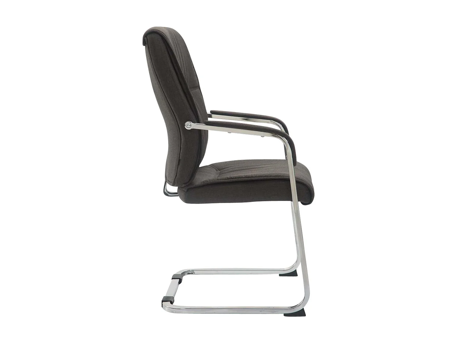 Lot de 2  chaises oscillantes - Tissu & Nature - Gris foncé - XXL Anubis