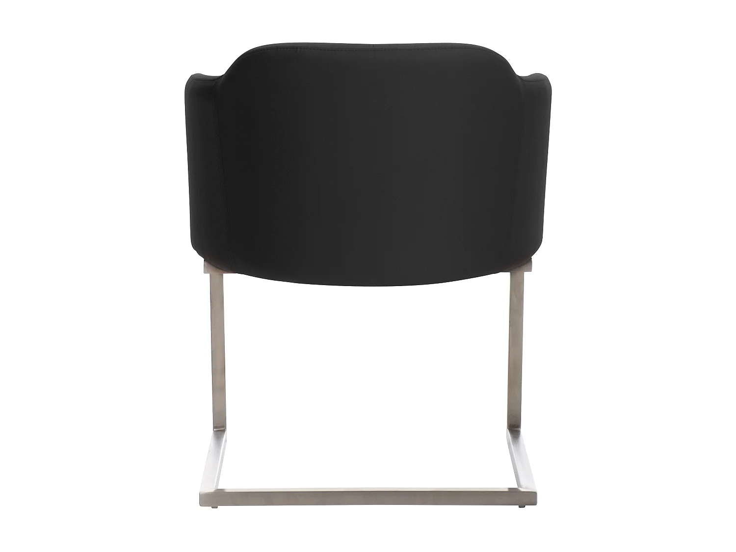 schommelstoelen - Kunstleer - zwart - Magnus