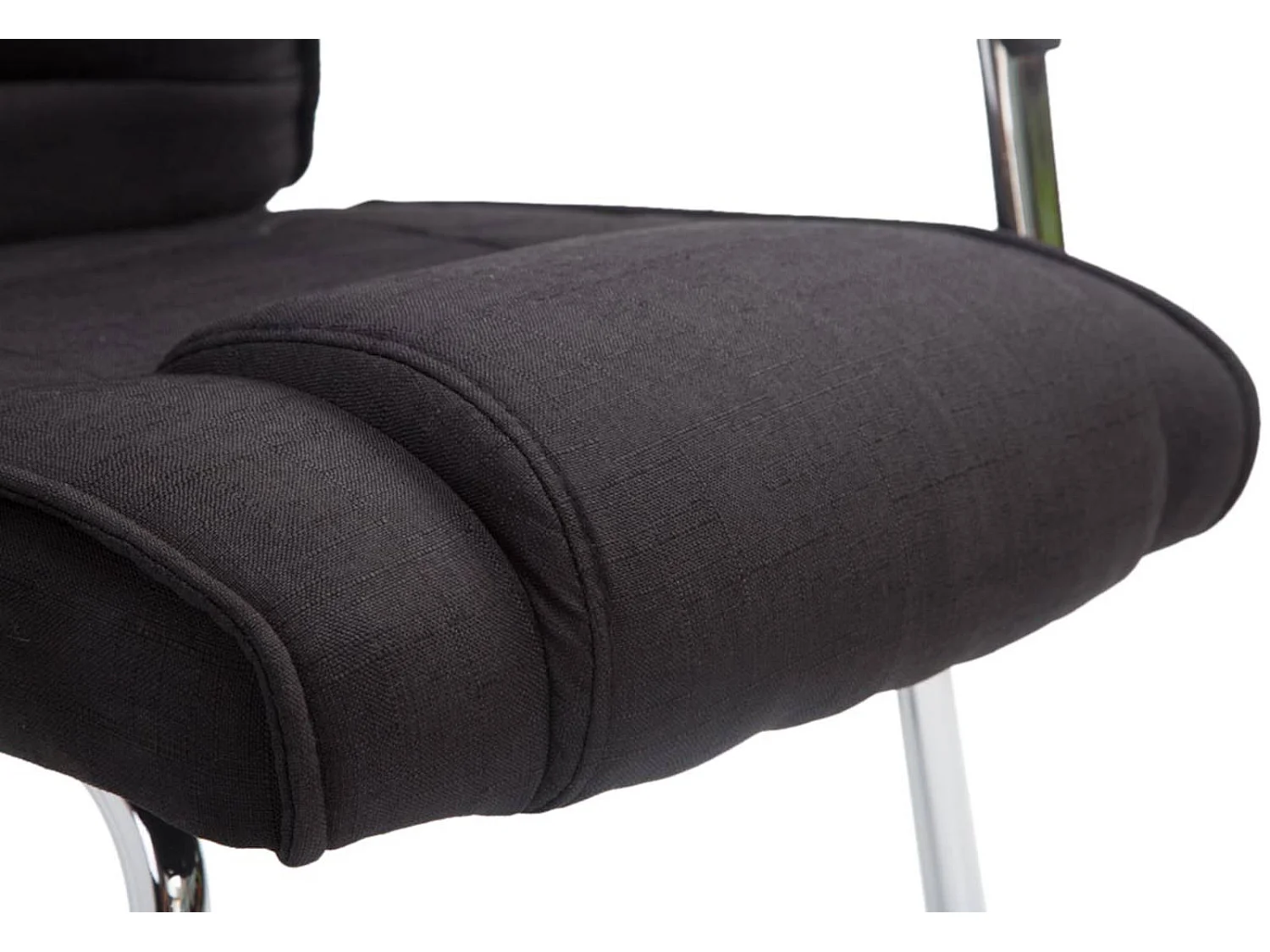 Lot de 2  chaises oscillantes - Tissu & Nature - Noir - Attila