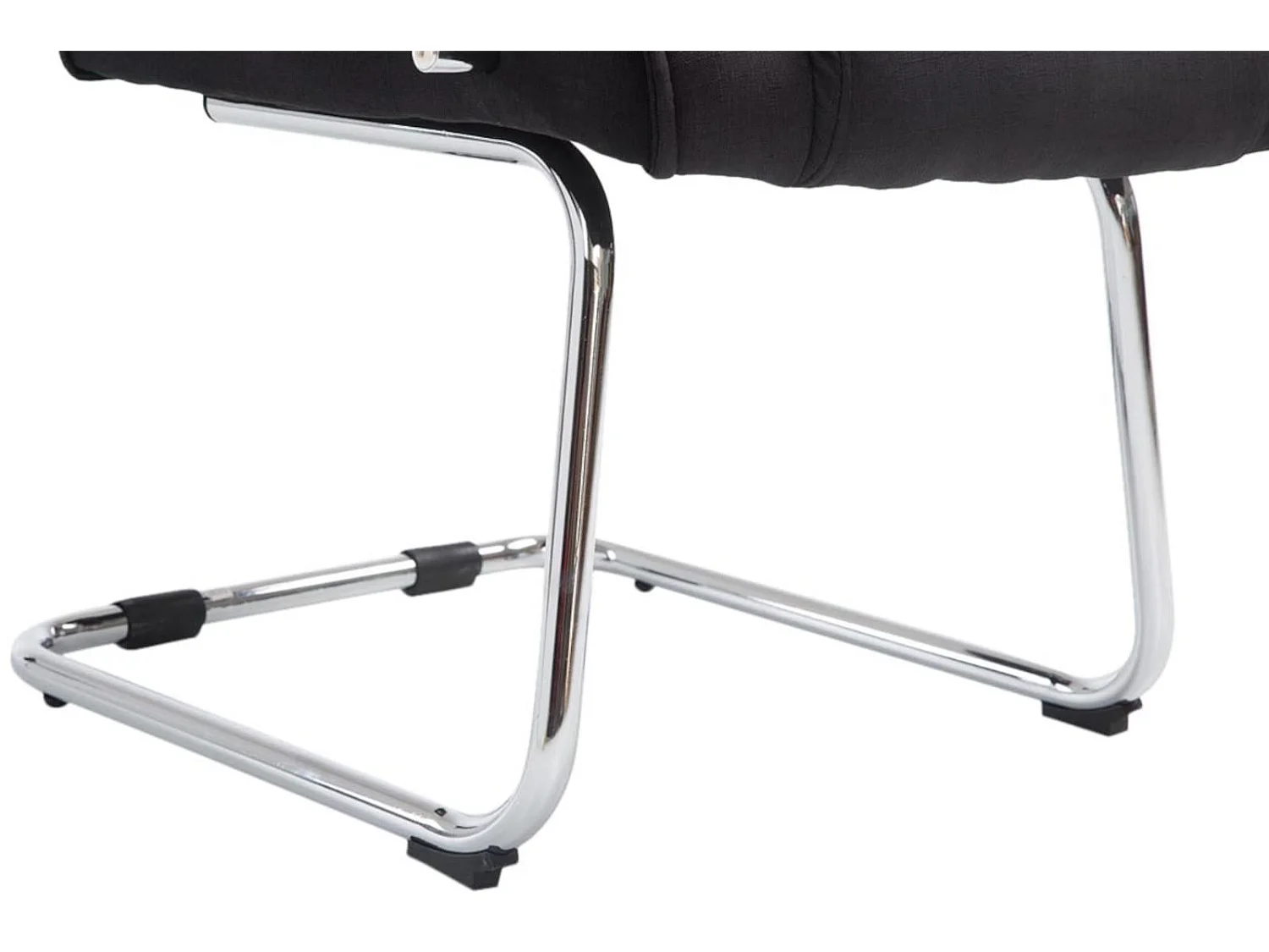 Lot de 2  chaises oscillantes - Tissu & Nature - Noir - Attila