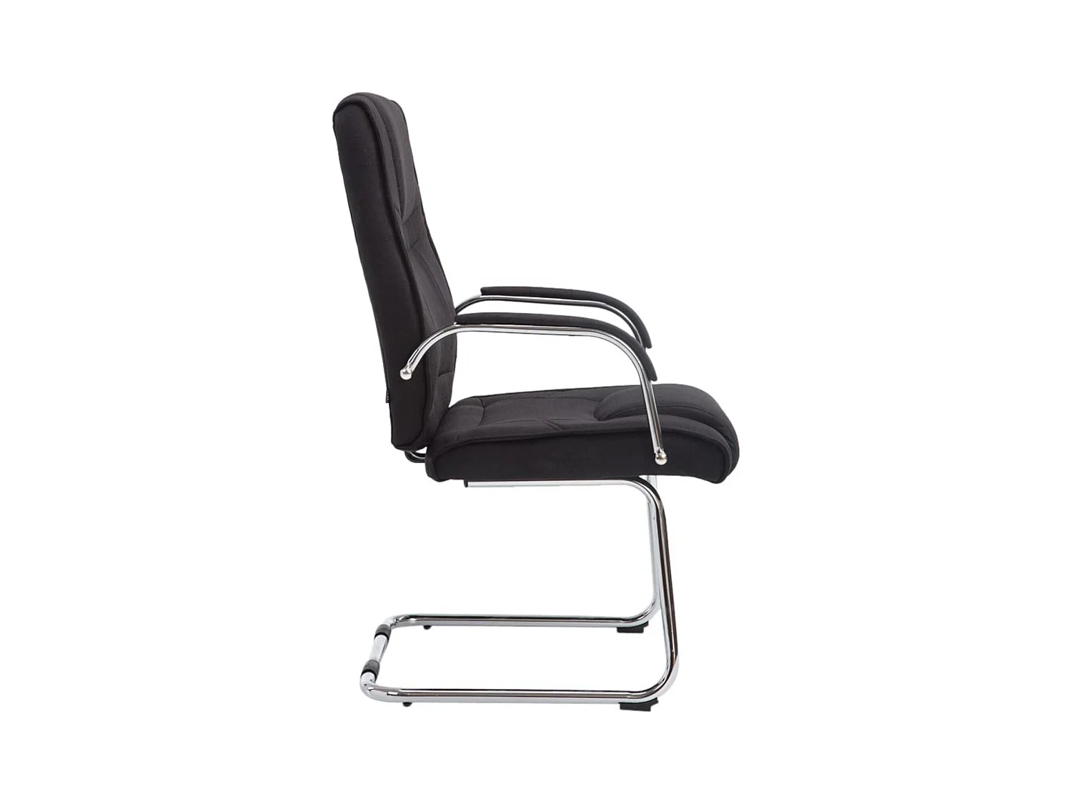 Lot de 2  chaises oscillantes - Tissu & Nature - Noir - Attila