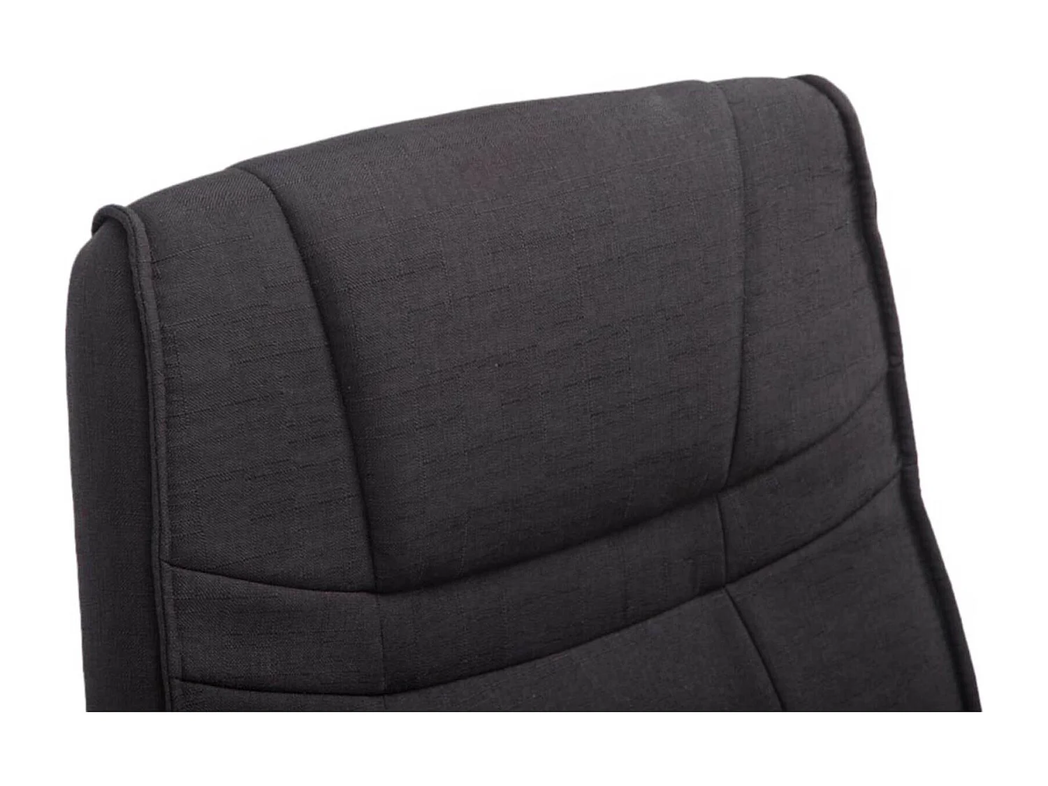 Lot de 2  chaises oscillantes - Tissu & Nature - Noir - Attila