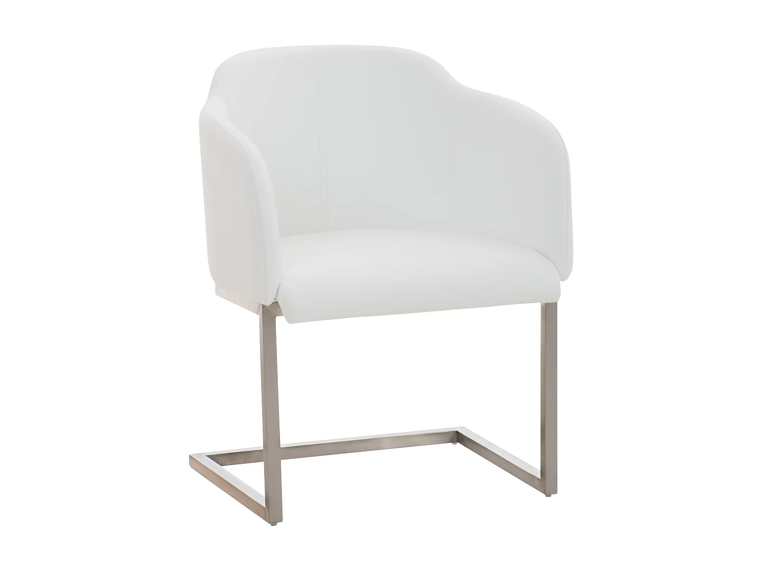 schommelstoelen - Kunstleer - wit - Magnus