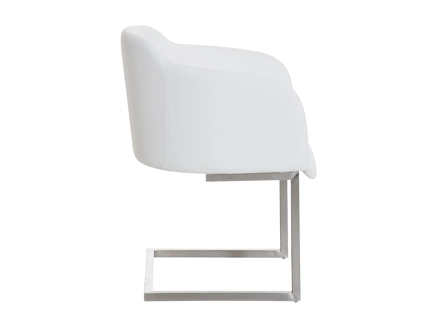 schommelstoelen - Kunstleer - wit - Magnus