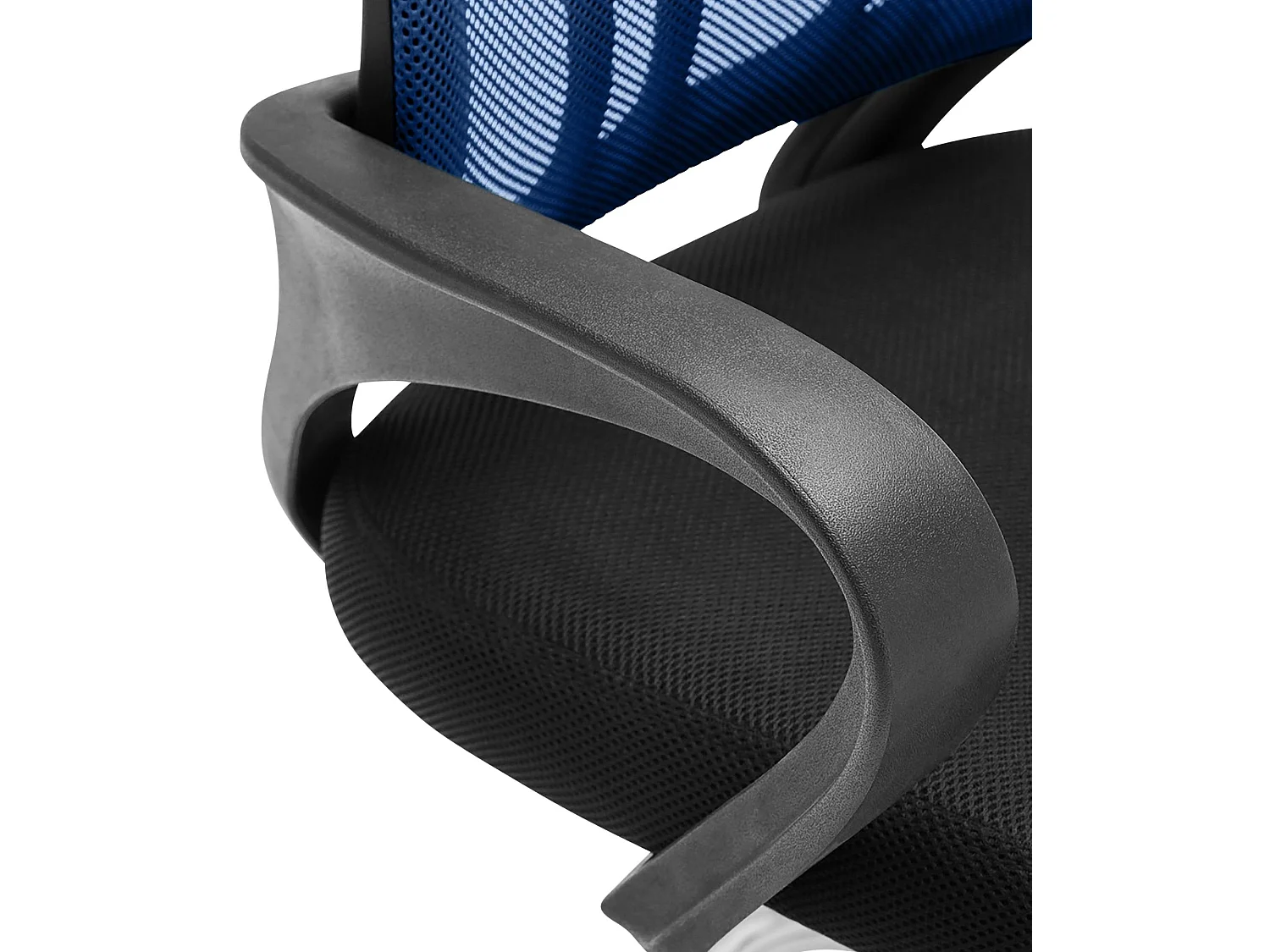 chaises oscillantes - Tissu & Noir - Bleu - Eureka