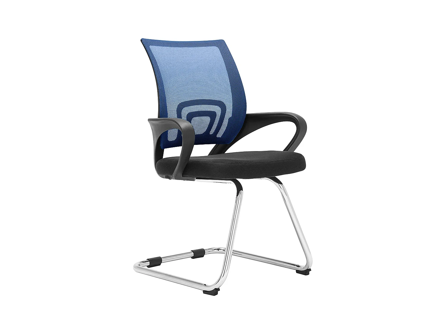 chaises oscillantes - Tissu & Noir - Bleu - Eureka