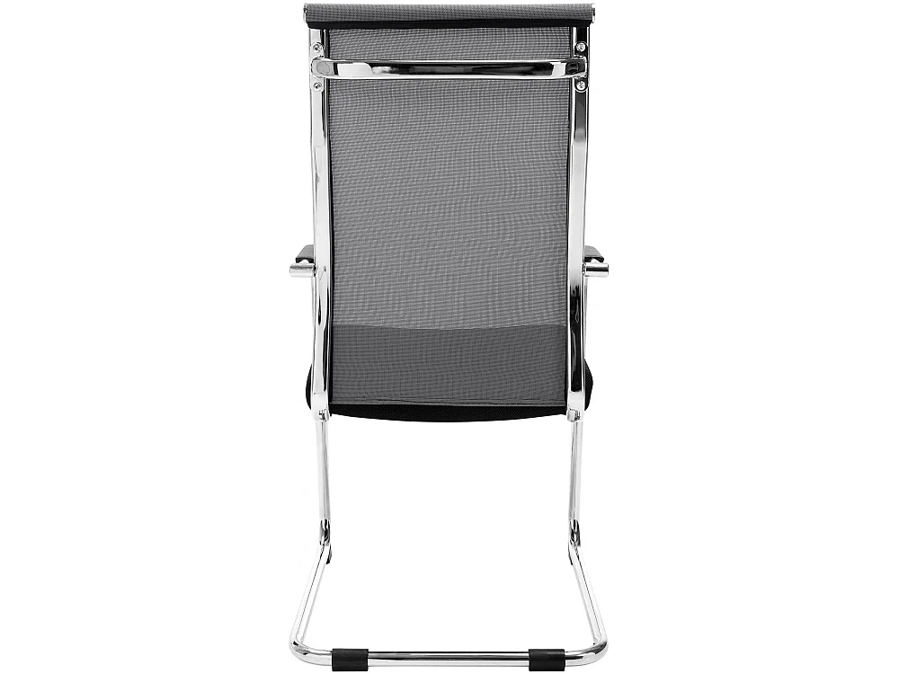 chaises oscillantes - Similicuir & Acier inoxydable - Gris - Brenda