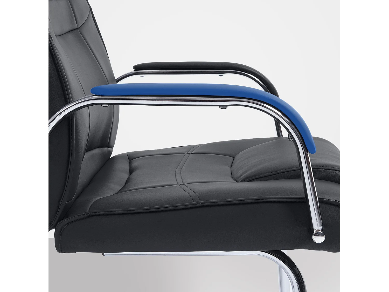 chaises oscillantes - Similicuir & Noir - Noir - Attila