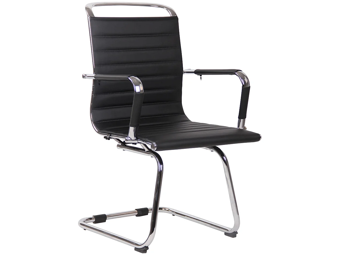 schommelstoelen - Kunstleer - zwart - Balve