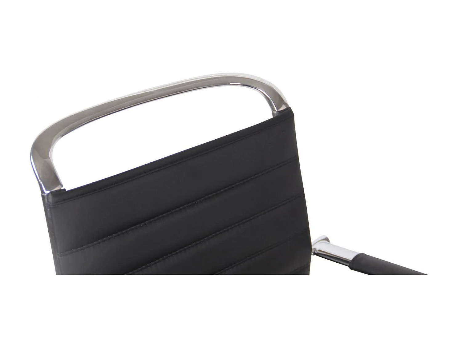 chaises oscillantes - Similicuir - Noir - Balve