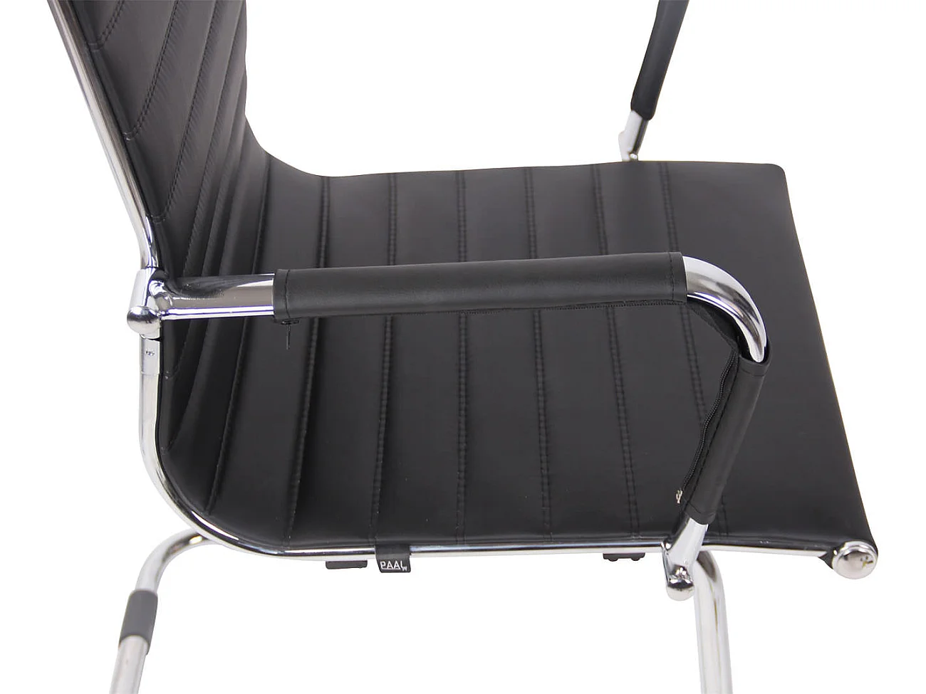 chaises oscillantes - Similicuir - Noir - Balve