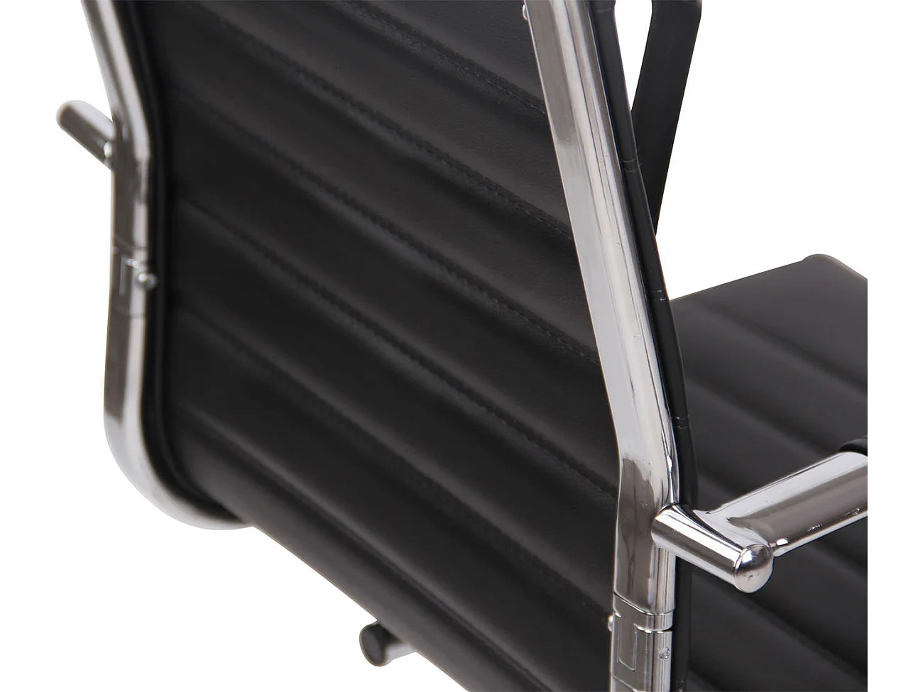 chaises oscillantes - Similicuir - Noir - Balve