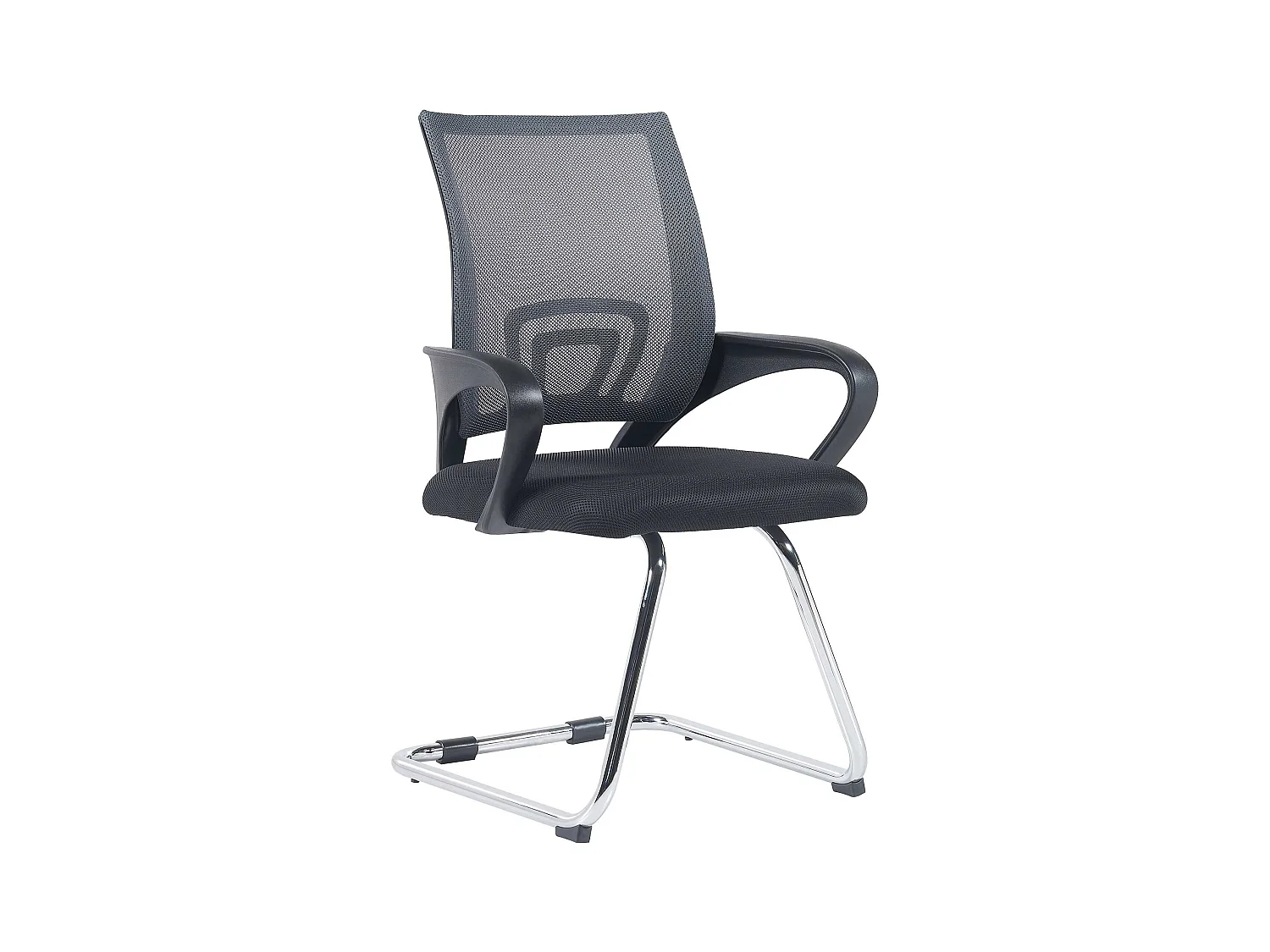 chaises oscillantes - Tissu & Noir - Gris - Eureka