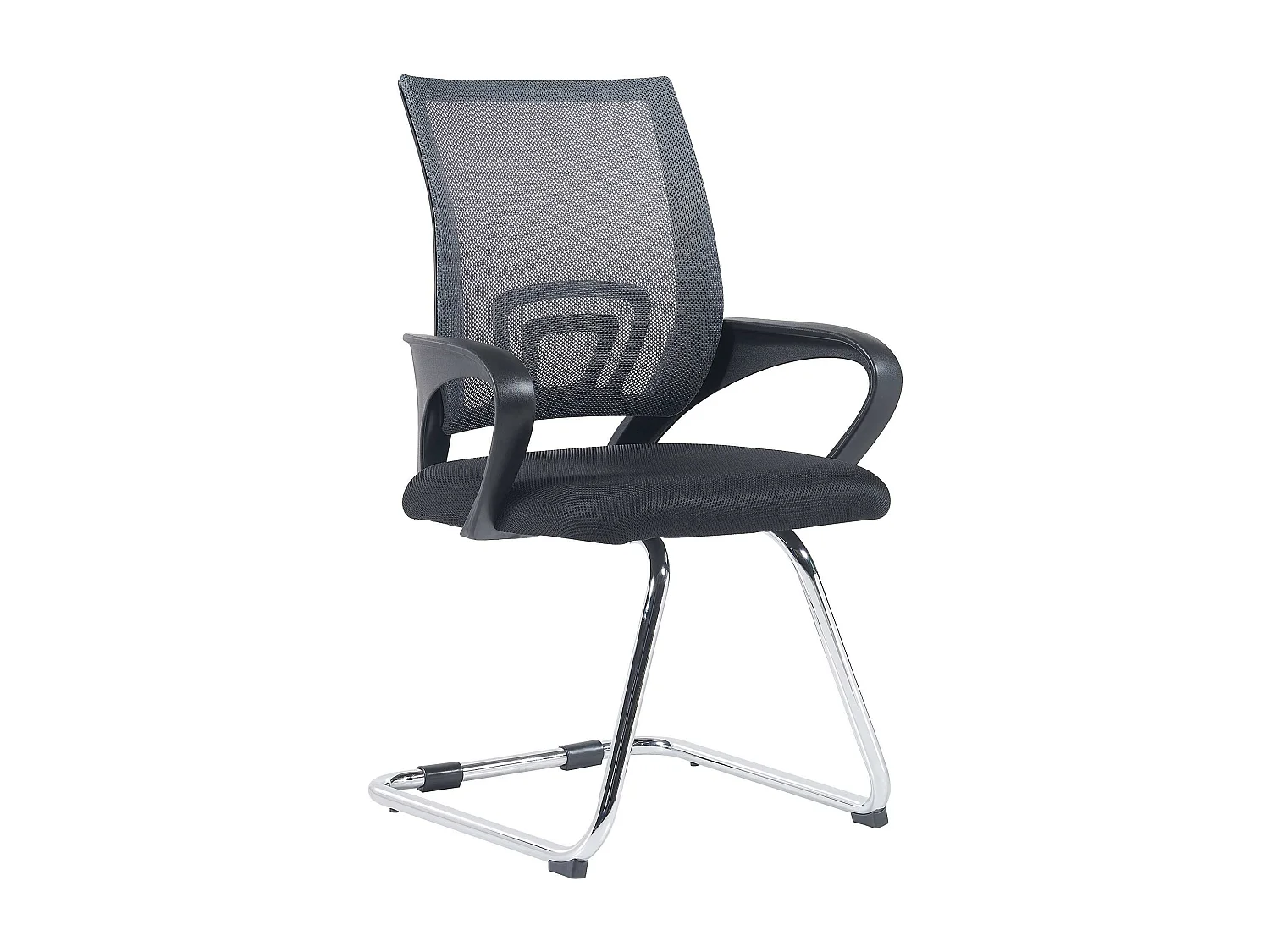 chaises oscillantes - Tissu & Noir - Gris - Eureka