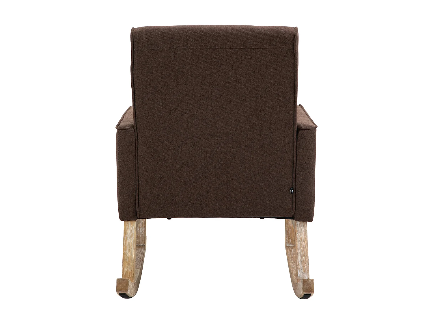 Fauteuil à bascule - Tissu - Marron - Dream