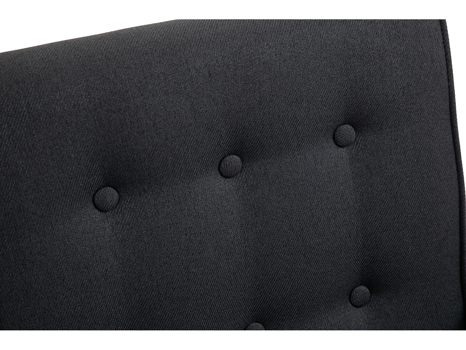 Fauteuil à bascule - Tissu - Noir - Dream