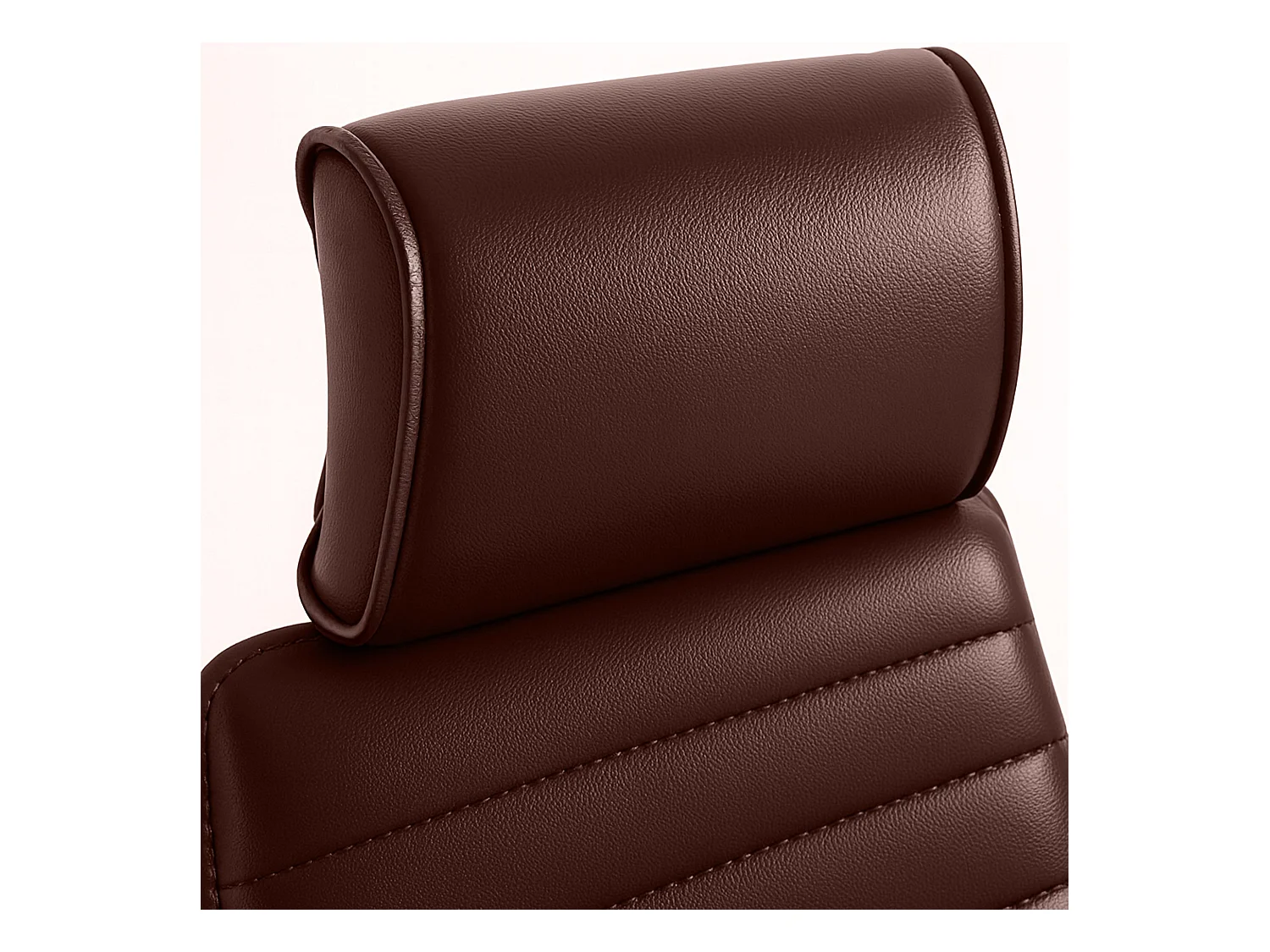 Chaise de bureau - Similicuir - Bordeaux - Rako