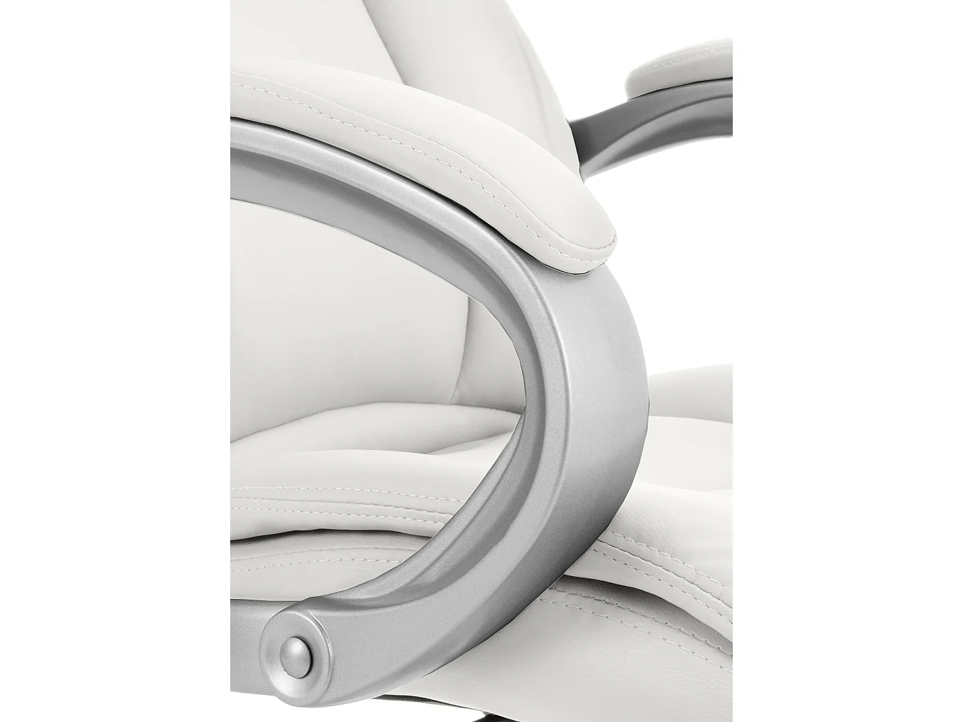 Bureaustoel - Kunstleer - wit - Apoll XL