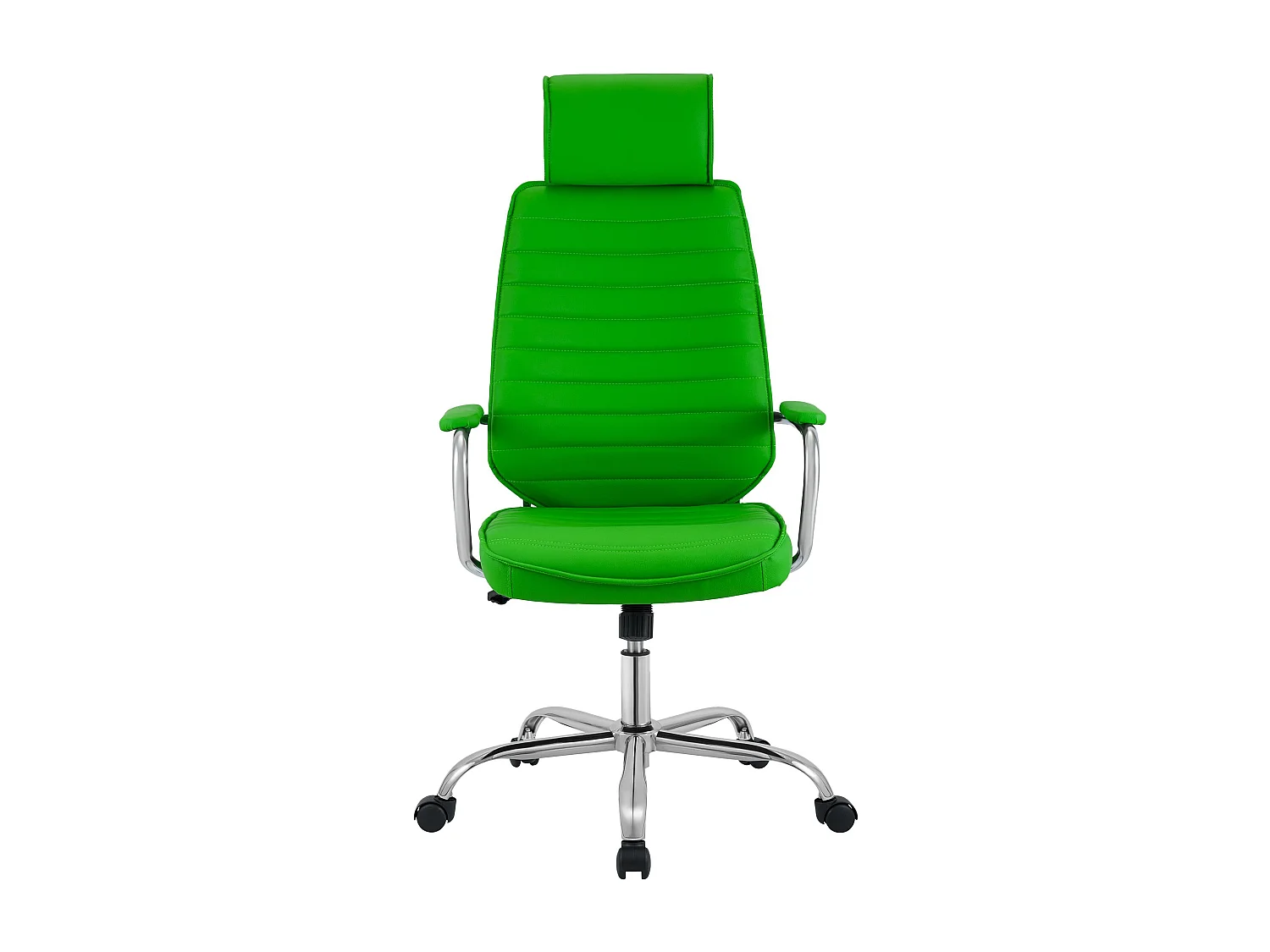 Chaise de bureau - Similicuir - Vert - Rako