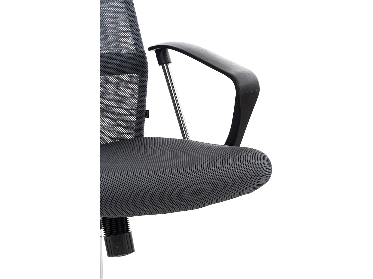 Bureaustoel - Kunstleer - grijs - Washington