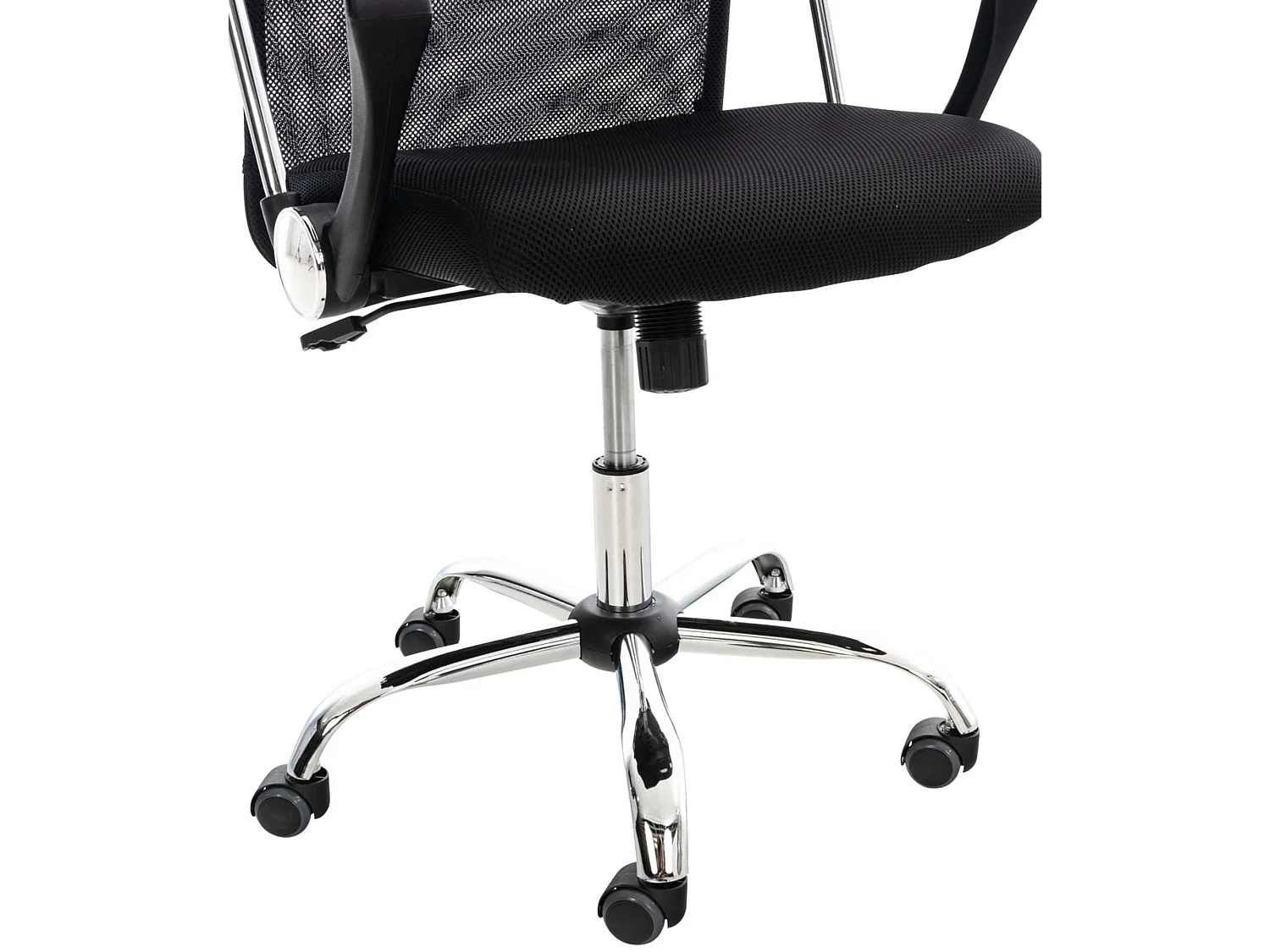 Bureaustoel - Kunstleer - zwart - Washington