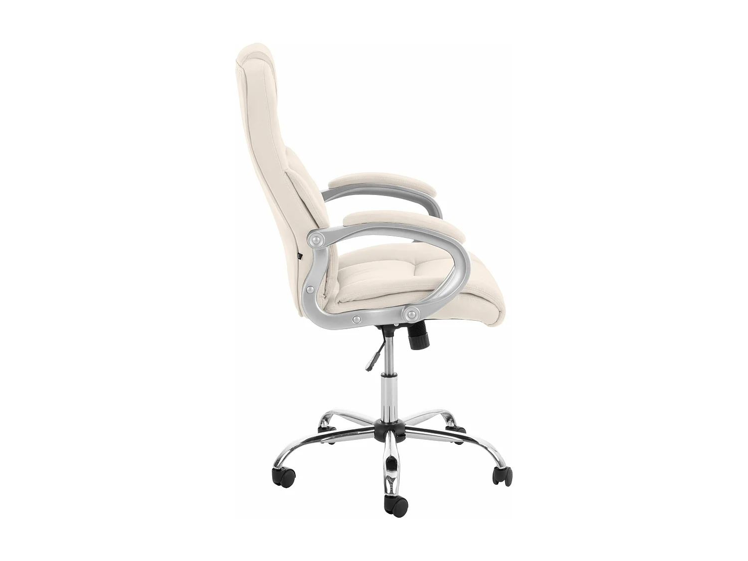 Bureaustoel - Kunstleer - creme - Apoll XL