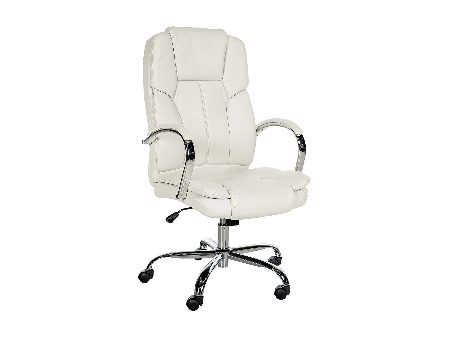 Bürosessel - Kunstleder - weiß - XXL Xanthos