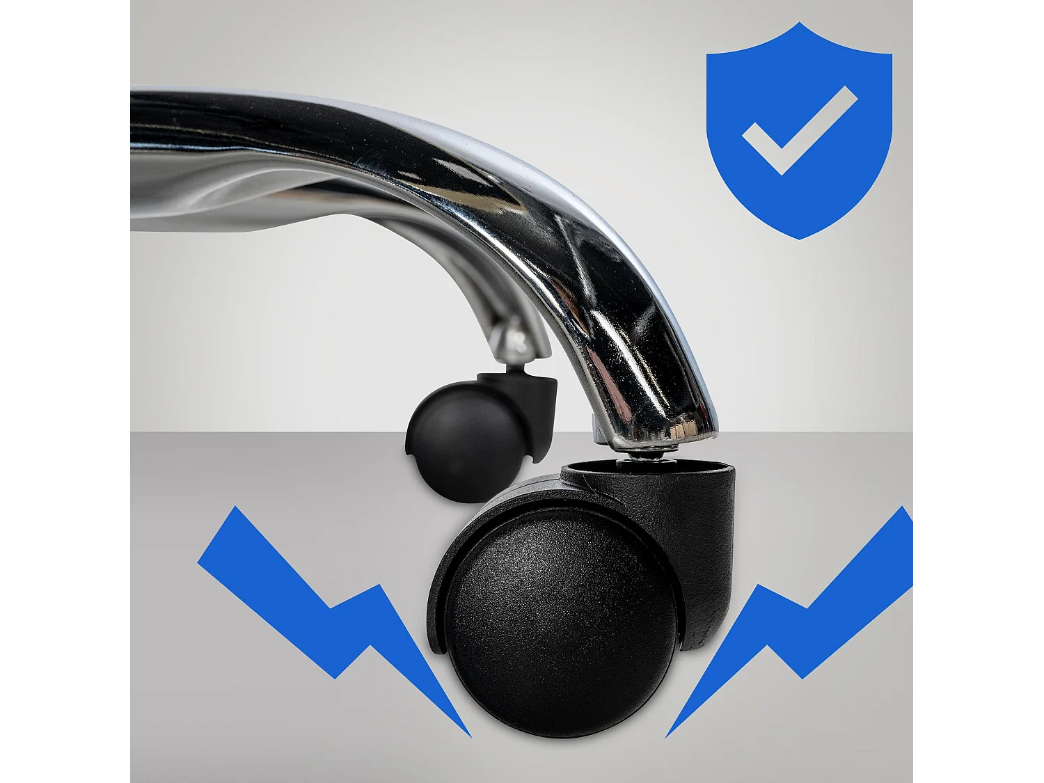 Bürosessel - Kunstleder - weiß - XXL Xanthos