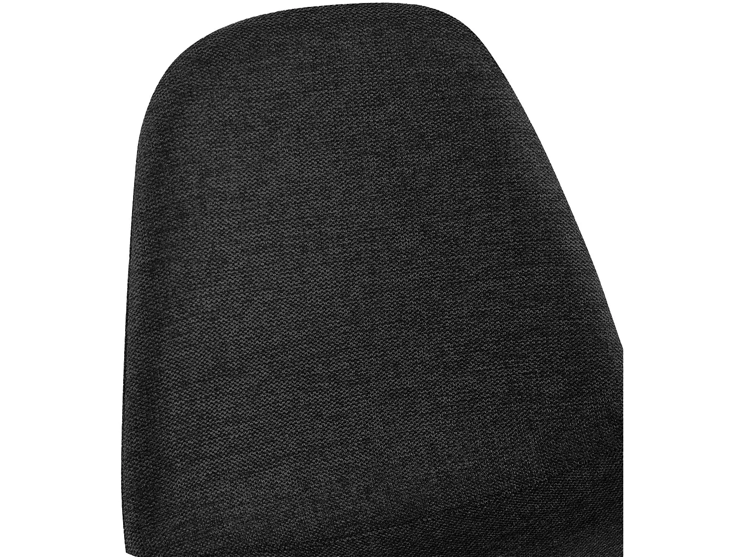 Eetkamerstoelen - Stof - zwart - Napier