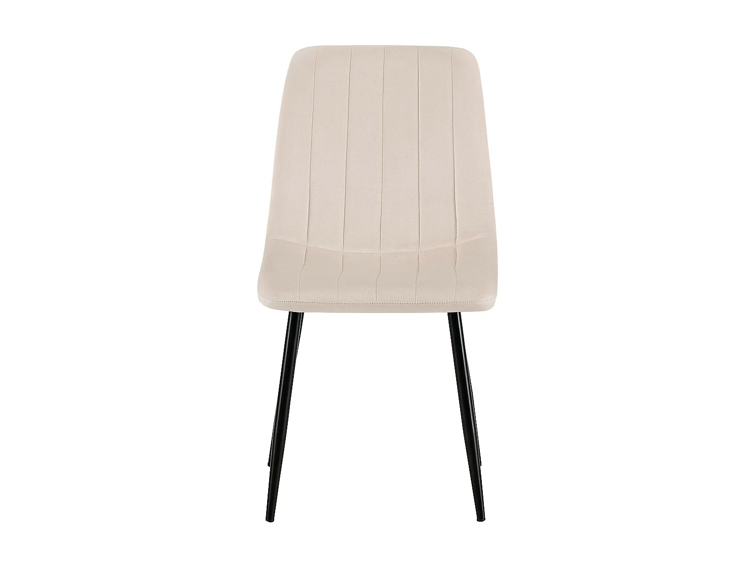 Eetkamerstoelen - Fluweel - creme - Dijon