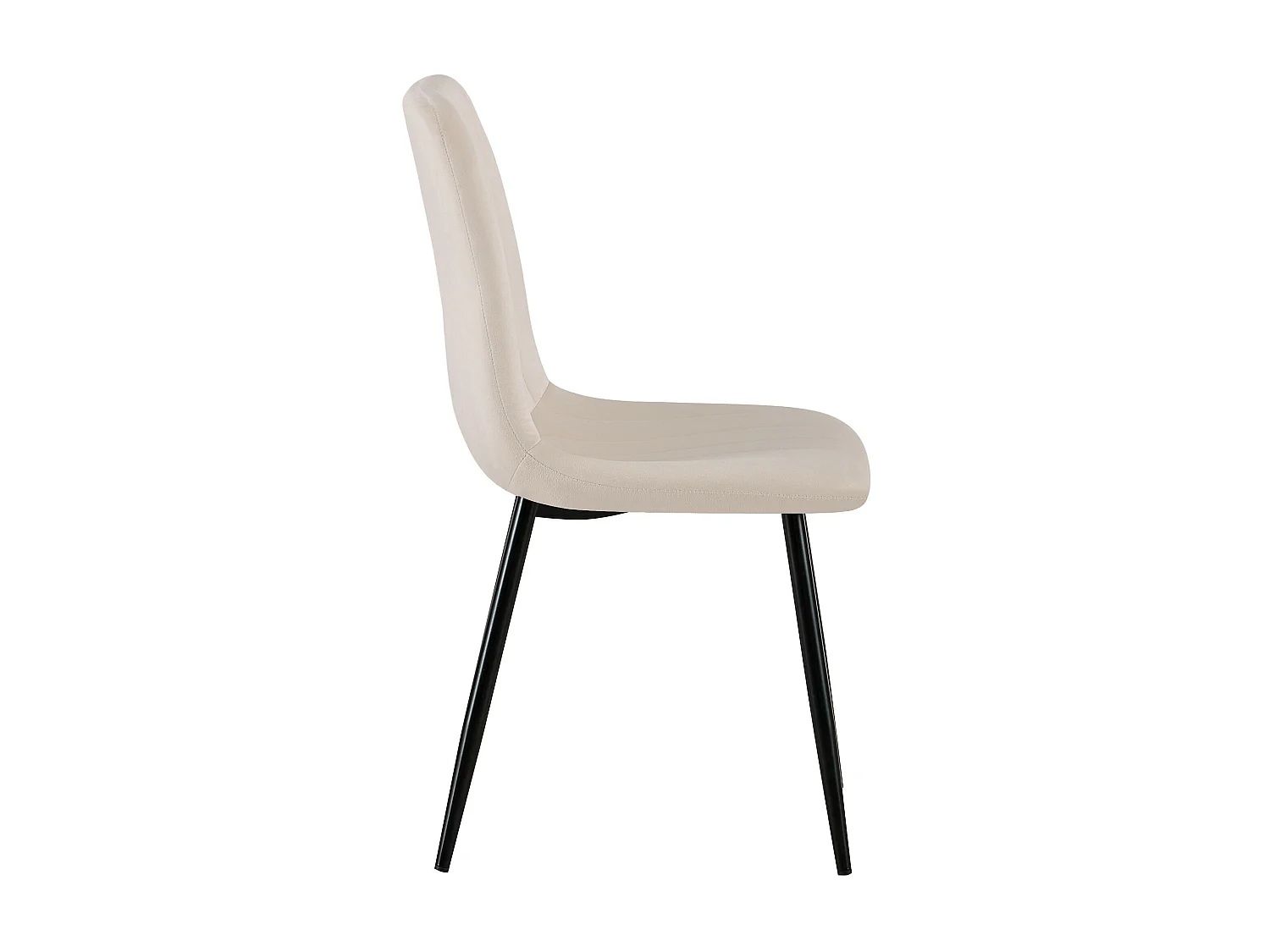 Eetkamerstoelen - Fluweel - creme - Dijon