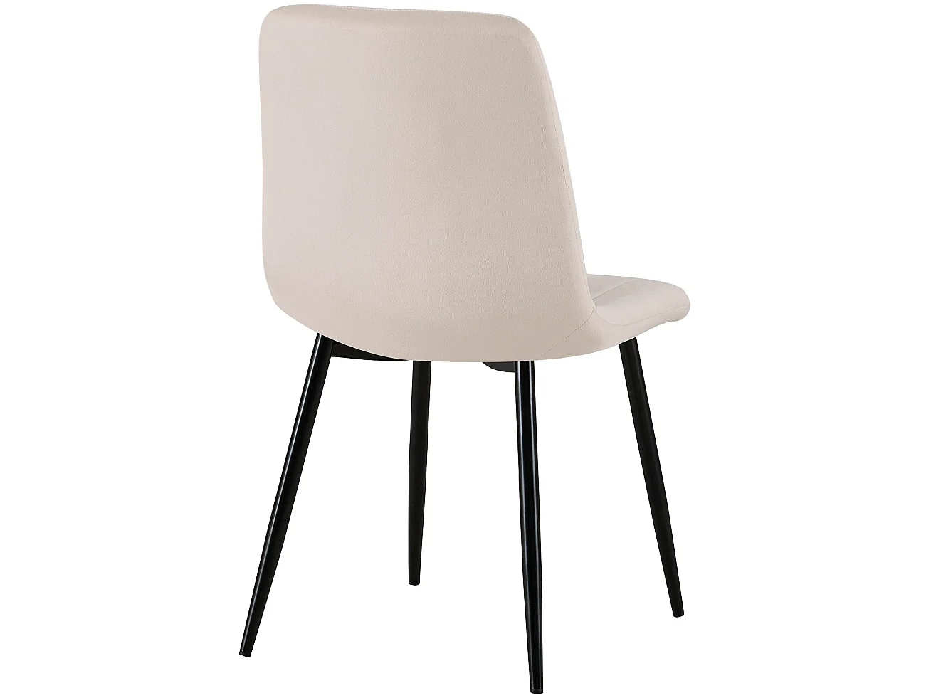 chaise salle à manger - Velours - Crème - Dijon