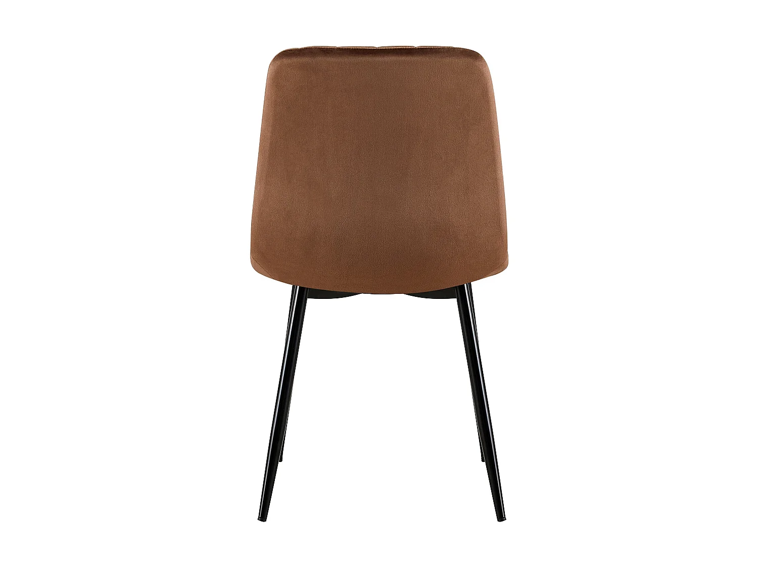 Eetkamerstoelen - Fluweel - bruin - Dijon