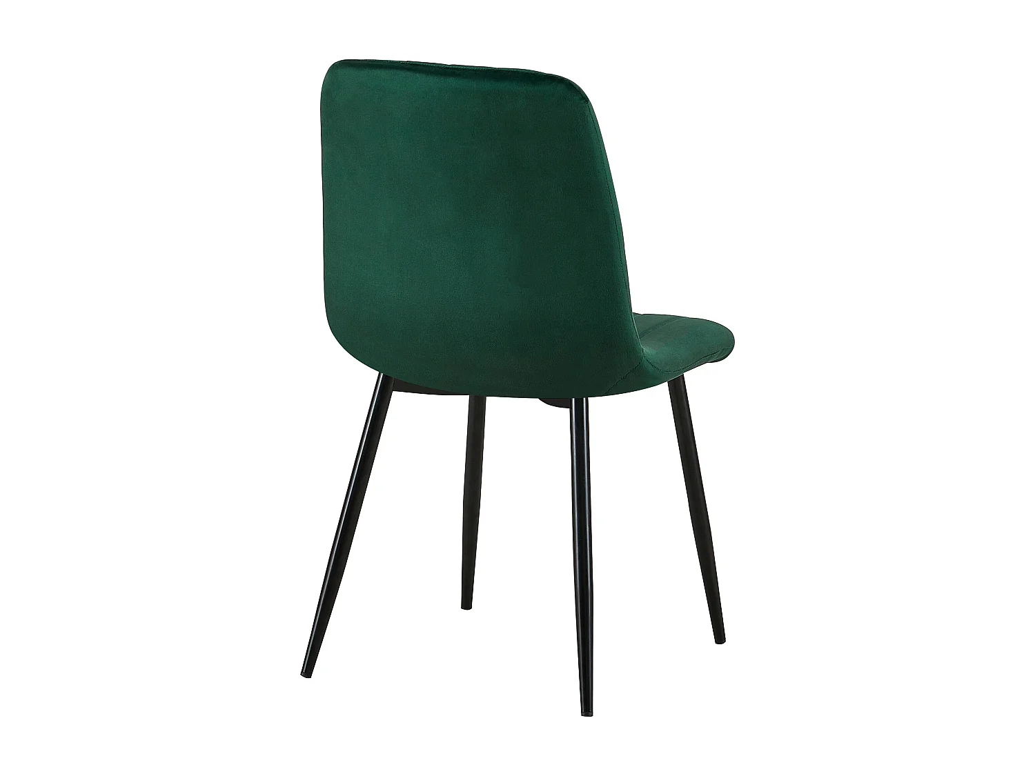 chaise salle à manger - Velours - Vert - Dijon