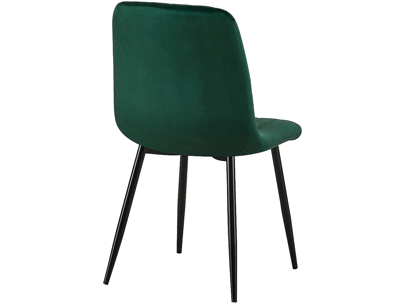 chaise salle à manger - Velours - Vert - Dijon