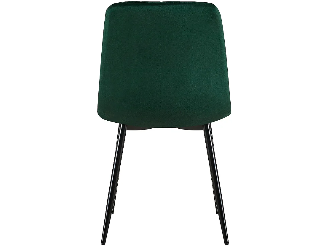 chaise salle à manger - Velours - Vert - Dijon