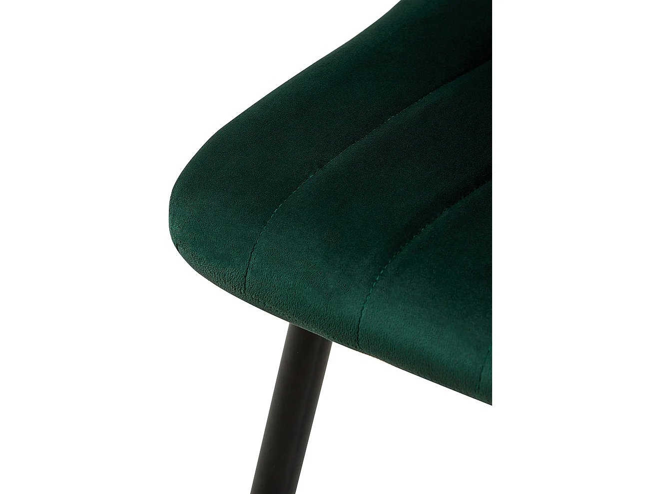 chaise salle à manger - Velours - Vert - Dijon